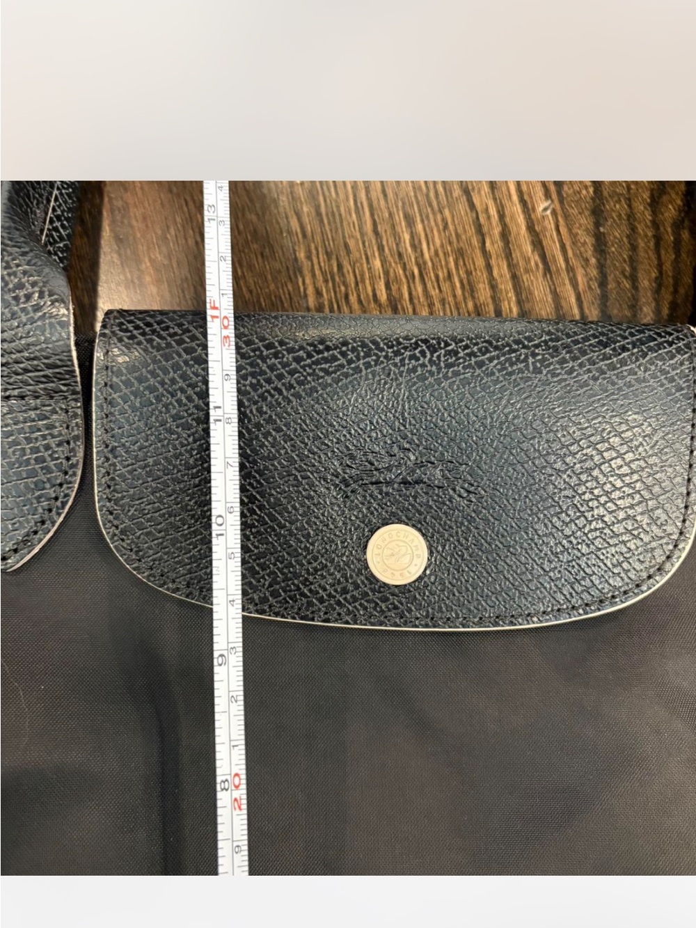 Longchamp Le Pliage Original Large Shopping Tote Bag in Black - Picture 4 of 7